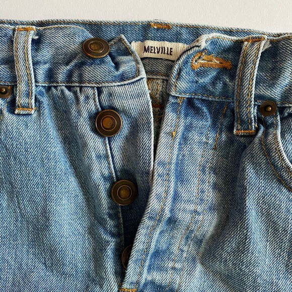 BRANDY MELVILLE JEAN SKIRT - Picture 6 of 9
